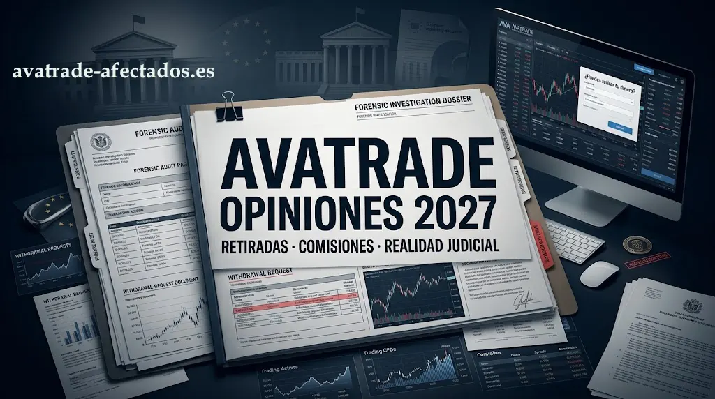 avatrade opiniones: auditoría forense 2027 sobre bloqueos de retiradas, comisiones ocultas y realidad judicial